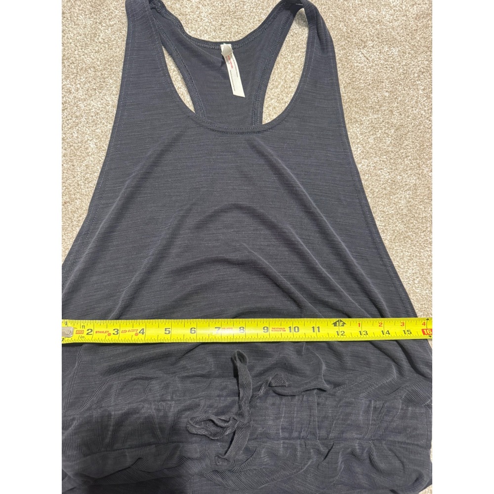 FP Movement Racerback Ribbed Knit Jogger Jumpsuit Charcoal Grey XS - Picture 7 of 8